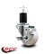 Service Caster 3'' Nylon Swivel 1-3/4'' Expanding Stem Caster with Brake SCC-EX20S314-NYS-TLB-134 - alternate 4